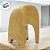 Escultura Elefante Abstrato de Poliresina - 16x18,5x8,5cm - 1 unidade - Rizzo - Imagem 4