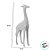 Escultura Girafa em Pé de Poliresina - 10x30x5cm - 1 unidade - Rizzo - Imagem 2