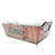 Cesta de Papel Cartão Páscoa - Feliz Páscoa - 29x8x20cm - 1 unidade - Cromus - Rizzo - Imagem 1
