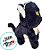 Gato Preto de Pelúcia - 22cm - 1 unidade - Rizzo - Imagem 4