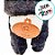 Gato Preto de Pelúcia - 22cm - 1 unidade - Rizzo - Imagem 6