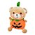 Urso Abóbora Grande de Pelúcia - 38cm - 1 unidade - Rizzo - Imagem 1