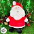 Papai Noel de Pelúcia - 36cm - 1 unidade - Rizzo - Imagem 4