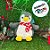 Pinguim com Cachecol Pequeno de Pelúcia - 21cm - 1 unidade - Rizzo - Imagem 4
