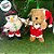 Pelúcia Urso de Natal Dançarino com Som e Movimento - 30cm - 1 unidade - Rizzo - Imagem 4
