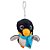 Pinguim Chaveiro de Pelúcia - 10cm - 1 unidade - Rizzo - Imagem 1