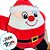 Papai Noel de Pelúcia - 23cm - 1 unidade - Rizzo - Imagem 3
