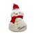 Boneco de Neve de Pelúcia - 27cm - 1 unidade - Rizzo - Imagem 1