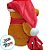 Urso com Cachecol de Pendurar de Pelúcia - 27cm - 1 unidade - Rizzo - Imagem 3