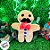 Biscoito de Natal com Bigode de Pelúcia - 21cm - 1 unidade - Rizzo - Imagem 4