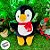 Pinguim com Cachecol de Pelúcia - 22cm - 1 unidade - Rizzo - Imagem 4