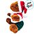 Urso Marrom de Pelúcia - 21cm - 1 unidade - Rizzo - Imagem 4