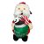 Papai Noel com Côco de Pelúcia - 33cm - 1 unidade - Rizzo - Imagem 1