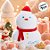 Boneco de Neve Grande de Pelúcia - 43cm - 1 unidade - Rizzo - Imagem 7