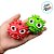 Brinquedo Vírus Squishy - Vermelho - 1 unidade - Rizzo - Imagem 3