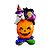 Balão de Festa Metalizado 45" 115cm - Halloween A Três - 1 unidade - Rizzo - Imagem 1