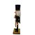 Boneco Soldado Quebra Nozes de Madeira - 25cm - Preto e Dourado - 1 unidade - Rizzo - Imagem 2
