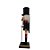 Boneco Soldado Quebra Nozes de Madeira com Machado - 25cm - Azul e Vermelho - 1 unidade - Rizzo - Imagem 2