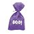 Saco para Surpresas de Halloween - Boo! - 13x25cm - 10 unidades - Rizzo - Imagem 1
