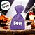 Saco para Surpresas de Halloween - Boo! - 13x25cm - 10 unidades - Rizzo - Imagem 3