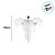 Enfeite Decorativo Halloween - Caveira Drake com Luz - 150cm - 1 unidade - Cromus - Rizzo - Imagem 2