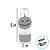Mini Tubete com Aplique - Abóbora Halloween - Preto - 10 unidades - Rizzo - Imagem 2