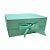 Caixa de Papel Rígido Retangular Tiffany com Imã e Fita - 1 unidade - Rizzo - Imagem 1