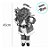 Papai Noel Negro Decorativo em Pé com Saco de Presentes e Lamparina - 45cm - 1 unidade - Rizzo - Imagem 2