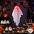 Enfeite Decorativo de Halloween - Fantasma Billy com Luz - 53cm - 1 unidade - Cromus - Rizzo - Imagem 6