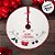 Saia Para Árvore de Natal Varal - Branco e Vermelho - 120cm  - 1 unidade - Cromus - Rizzo - Imagem 3