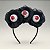 Tiara Flor com Olhos de Halloween - 1 unidade - Rizzo - Imagem 1