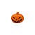 Enfeite Decorativo de Halloween - Mini Abóbora Vela com Luz - 5cm - 1 unidade - Rizzo - Imagem 2