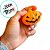 Enfeite Decorativo de Halloween - Mini Abóbora Vela com Luz - 5cm - 1 unidade - Rizzo - Imagem 4