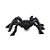 Enfeite Decorativo de Halloween - Aranha Preta P  - 1 unidade - Cromus - Rizzo - Imagem 1