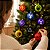 Bola de Natal Colorida Perolada - Bruxinhos - 8cm - 8 unidades - Rizzo - Imagem 5