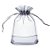 Saquinho de Organza - Cinza - 17x30cm - 10 unidades - Rizzo - Imagem 1