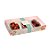 Caixa Ovo de Colher - 3 Meio Ovo de 50g - 21,5x11x4cm - 6 unidades - Cromus - Rizzo - Imagem 1