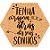 Placa Decorativa em MDF - Tenha Coragem - 25x22cm - 1 unidade - Rizzo - Imagem 1