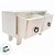 Mini Gaveteiro de Mesa 2 Gavetas - Branco - 10x20x13cm - 1 unidade - Rizzo - Imagem 5