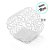 Porta Guardanapo Branco - 3cm - 6 unidades - Cromus - Rizzo - Imagem 2