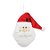 Enfeite para Pendurar Natal - Cabeça Papai Noel - 20cm  - 1 unidade - Cromus - Rizzo - Imagem 1