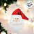Enfeite para Pendurar Natal - Cabeça Papai Noel - 20cm  - 1 unidade - Cromus - Rizzo - Imagem 3
