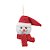Enfeite para Pendurar Natal - Cabeça Boneco de Neve - 17cm  - 1 unidade - Cromus - Rizzo - Imagem 1