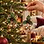 Enfeite para Pendurar Natal - Guizo Ouro com Arranjo - 11cm - 2 unidades - Cromus - Rizzo - Imagem 5