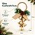 Enfeite para Pendurar Natal - Sino Guirlanda Ouro - 25cm - 1 unidade - Cromus - Rizzo - Imagem 2