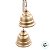 Enfeite para Pendurar Natal - Sino Guirlanda Ouro - 61cm  - 1 unidade - Cromus - Rizzo - Imagem 4