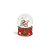 Enfeite Decorativo de Natal - Globo de Neve com Noel - 8cm - 1 unidade - Cromus - Rizzo - Imagem 1