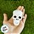 Mini Brinquedo de Hallowen - Caveira com Movimento - 3,5x5,5cm - 1 unidade - Rizzo - Rizzo - Imagem 4