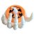Vela Led - Mão Caveira Laranja - 5x4cm - 1 unidade - Rizzo - Rizzo - Imagem 3