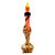 Castiçal de Halloween com Vela Led - Laranja - 18x6cm - 1 unidade - Rizzo - Rizzo - Imagem 5